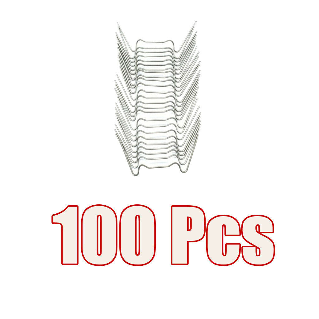 100Pcs W Glass Clips Stainless Steel Accessories For Aluminum Greenhouse