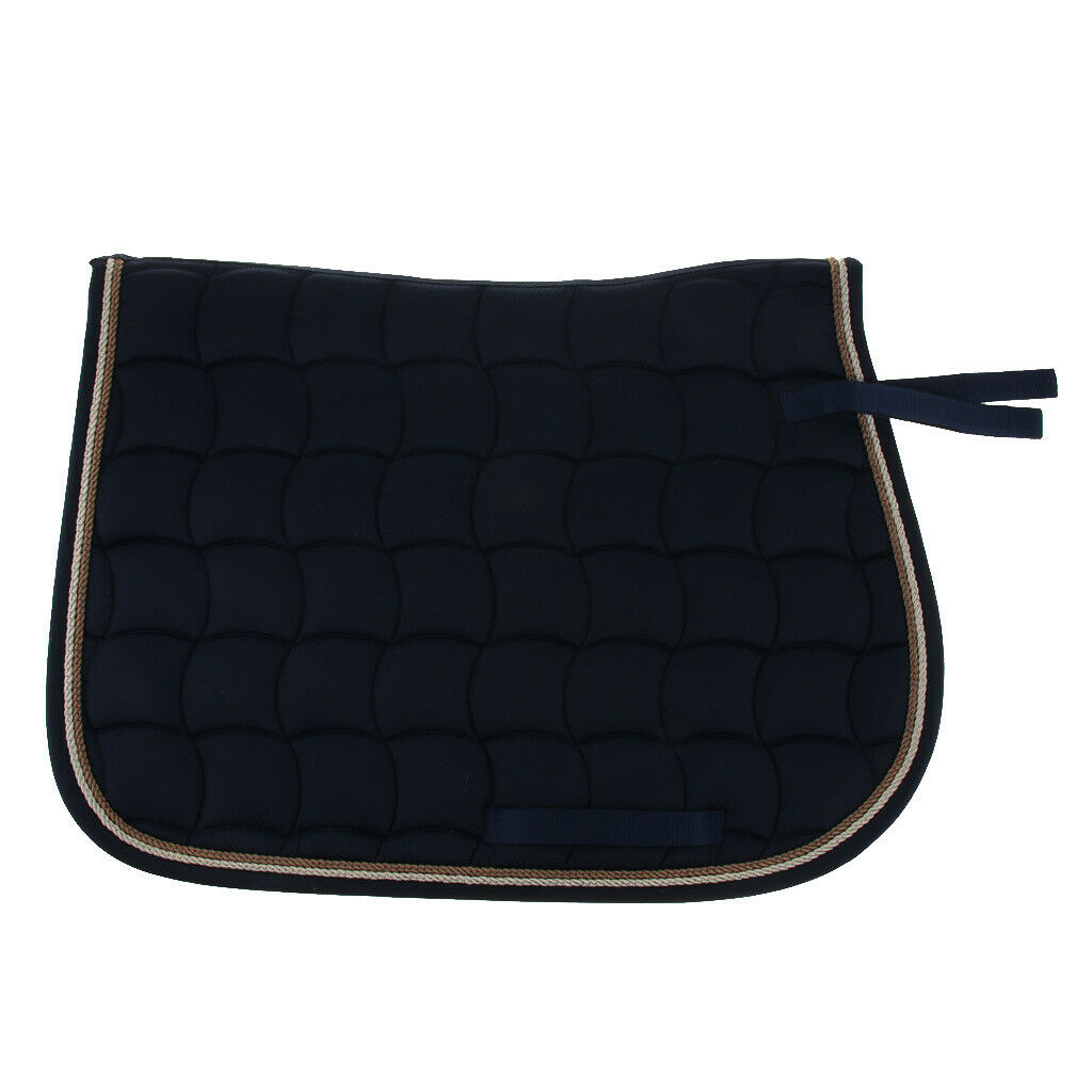 Cotton   Quilted   Horse   Saddle   Cloth   Equestrian   Saddle   Pads   with