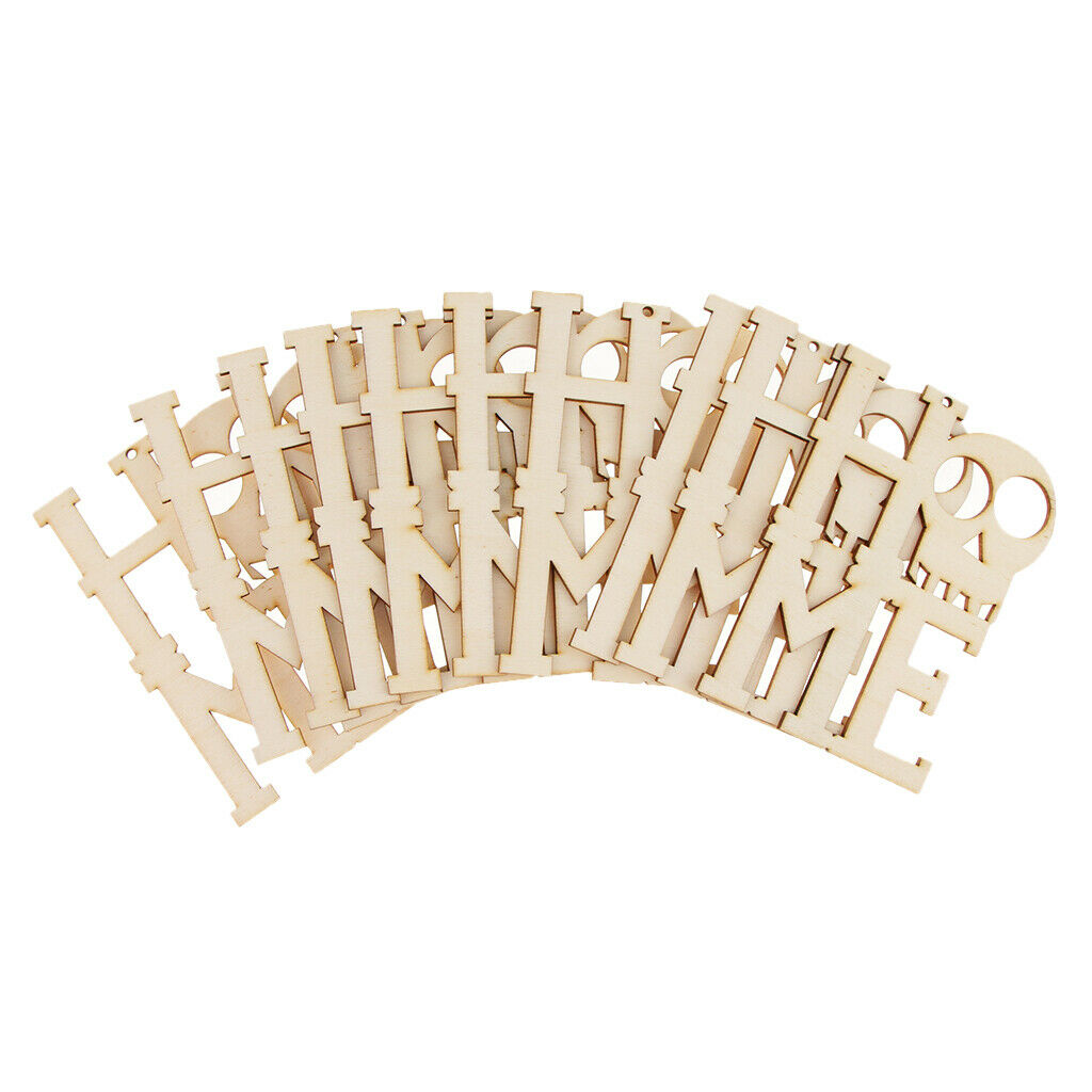 10 Pieces Help Me Shape Wooden Pieces Labels Pendents Hanging Gift Tags