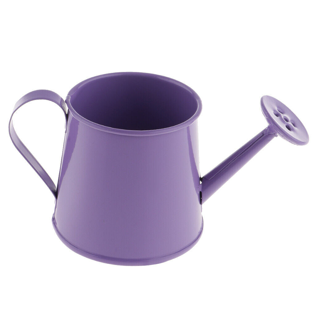 3pcs Nordic Style Flower Watering Can Long Mouth Sprayer Kettle for Fence