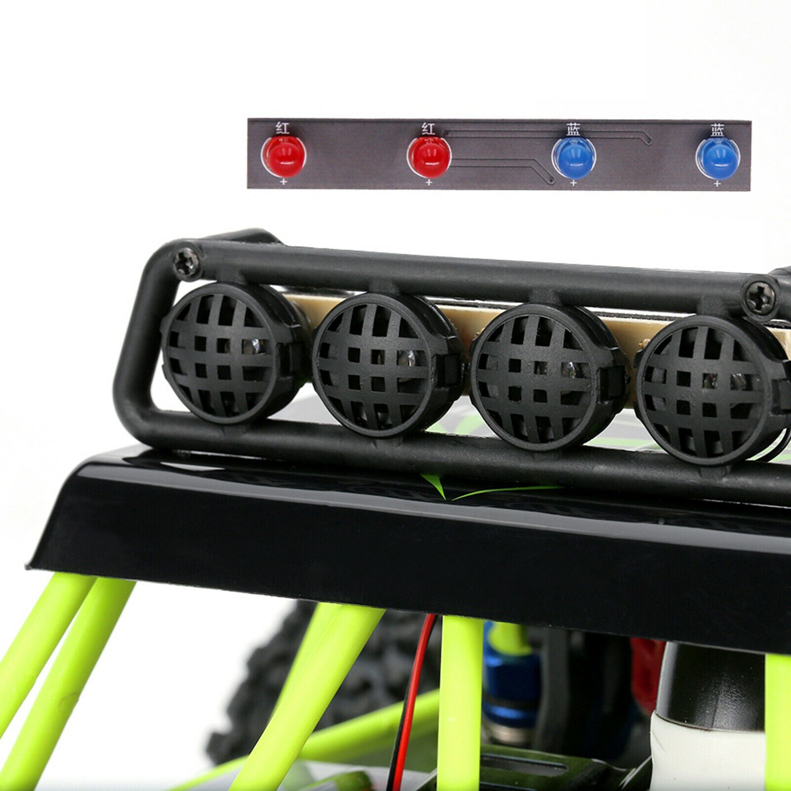 RC LED Roof Light for WLtoys 12428 1:12 On-Road RC Car Accessory Spare Parts