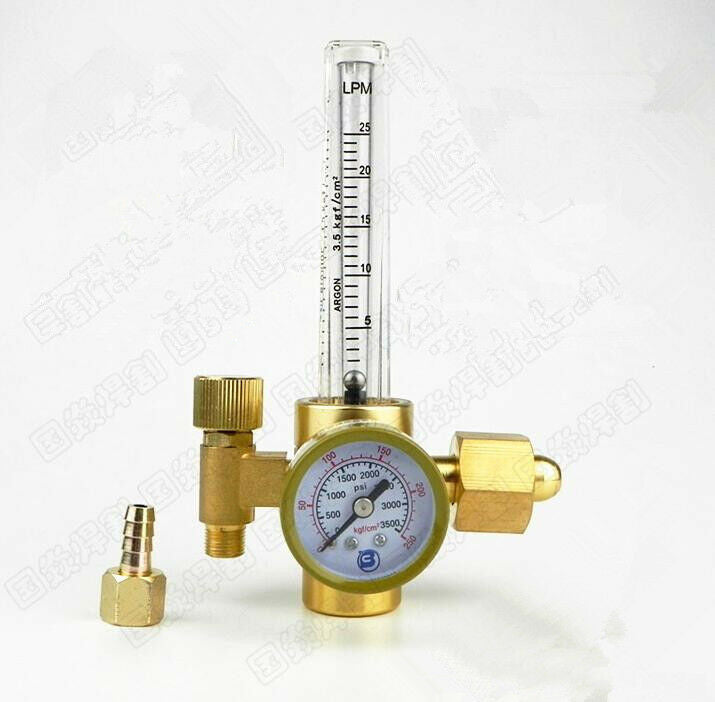 1pcs Argon Mig Tig Adjustable Flow meter Regulator Welding Weld Argon Gas Meter