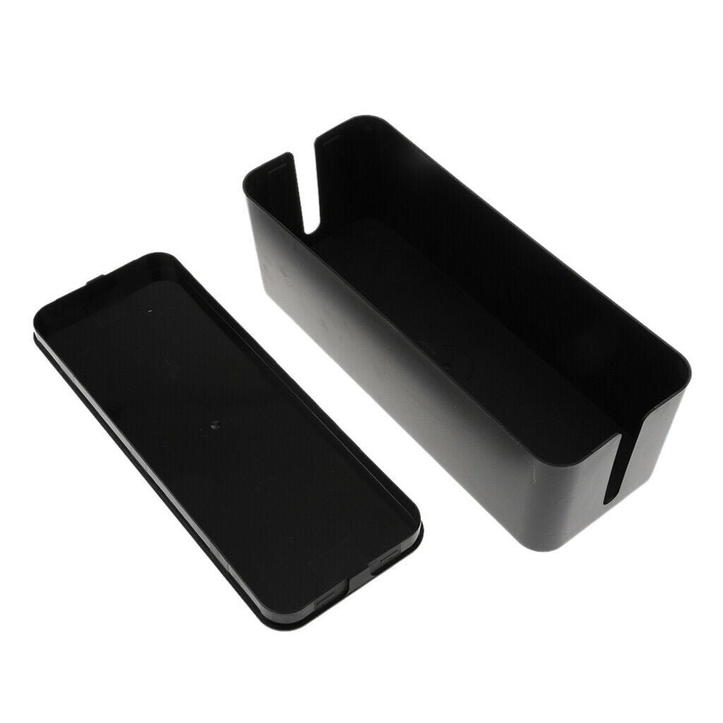 16inch Cable Management Box Cord Organizer Large Storage for Desk Computer