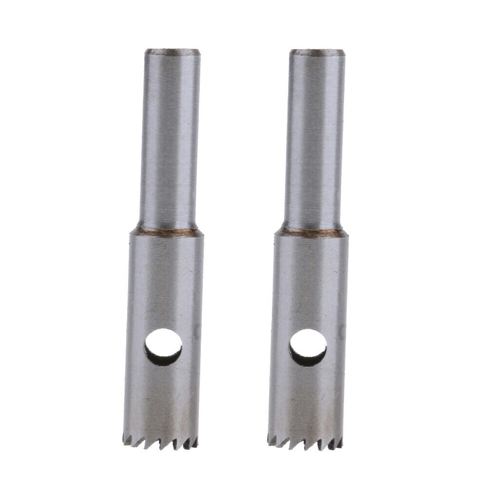 2x Carbide CNC Fine Tooth Beads Drill Bit Bead Processing Tool Diameter 8mm