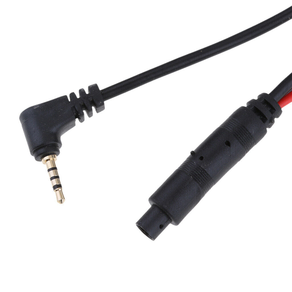 Car RCA Cable DC Power Male to Female Rearview Video New Black Electronics