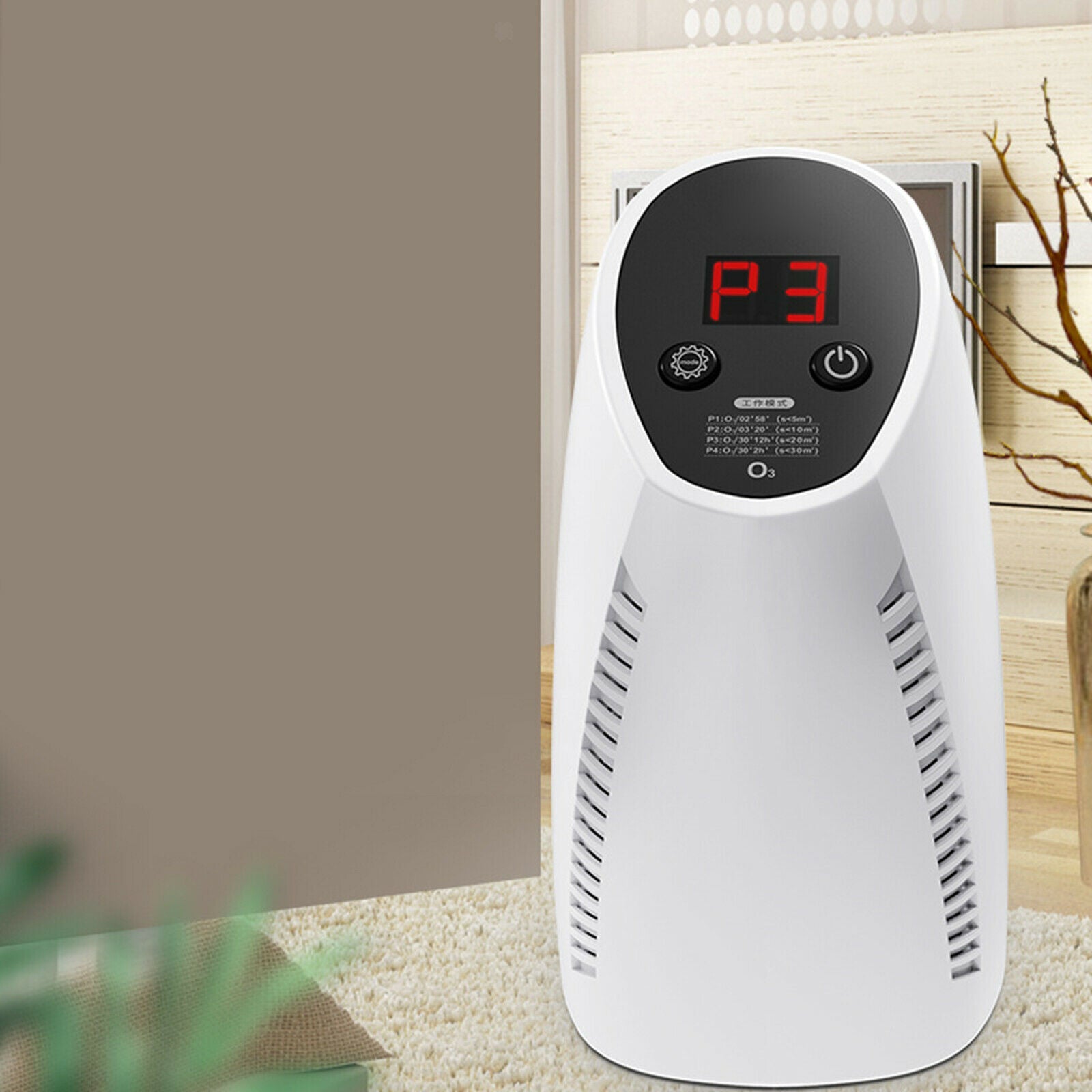 Air Purifier Cleaner 4-Mode Odor Pollen Dust Odour Mold Smoke Eliminator