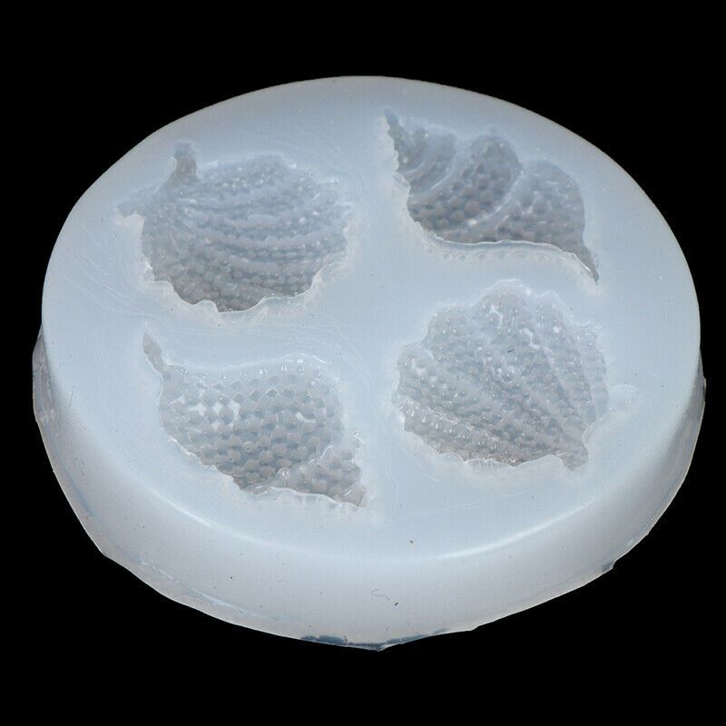 1PC Multi-faceted Shell Conch  Silicone Abrasive Simulation Shell Crafts MolFCA