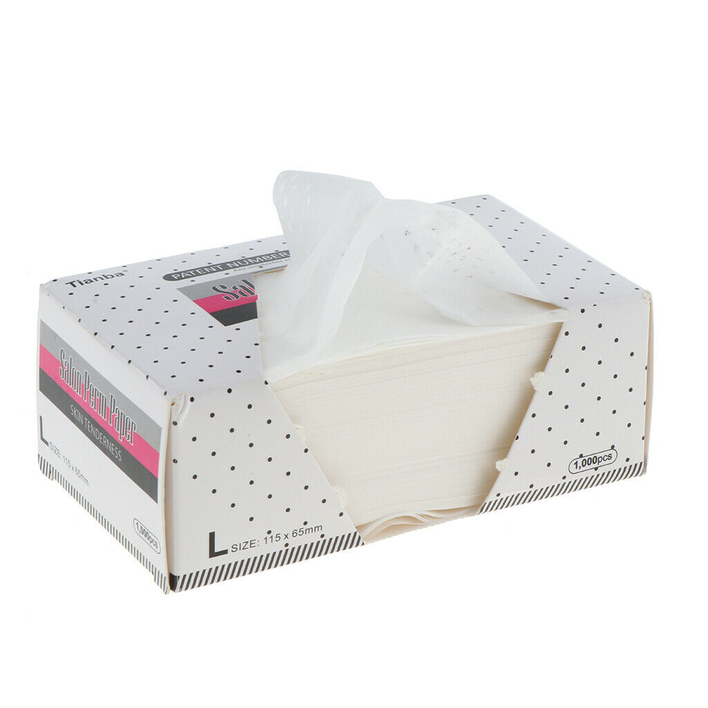 2000 Packs Stylist Perming Dye End Wraps Barber Perm Curling Tissue Paper