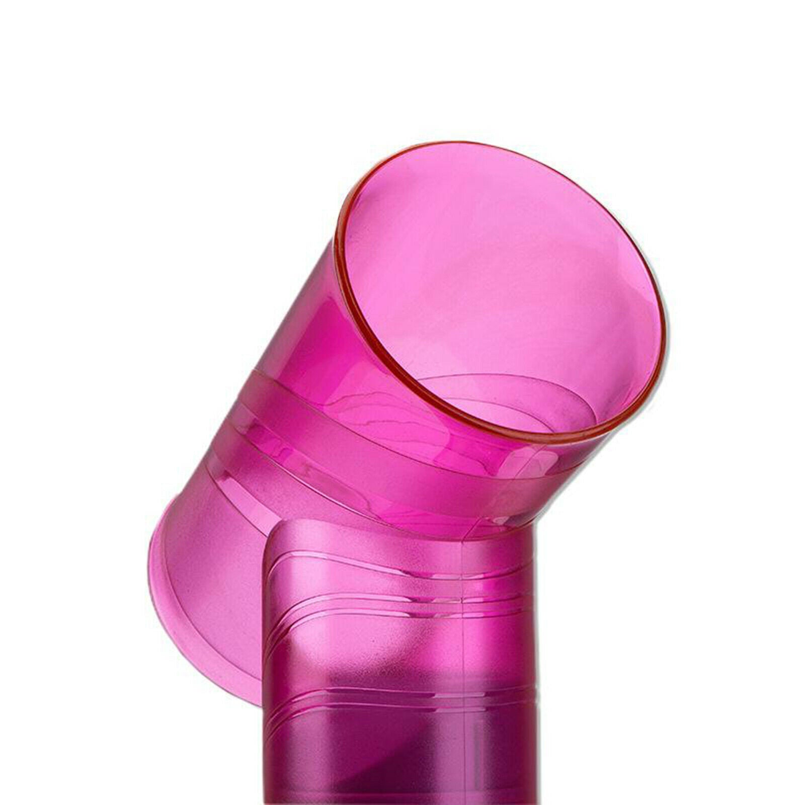 Hair Blow Dryer Wind Curl Diffuser Salon Hair Roller Drying   Pink