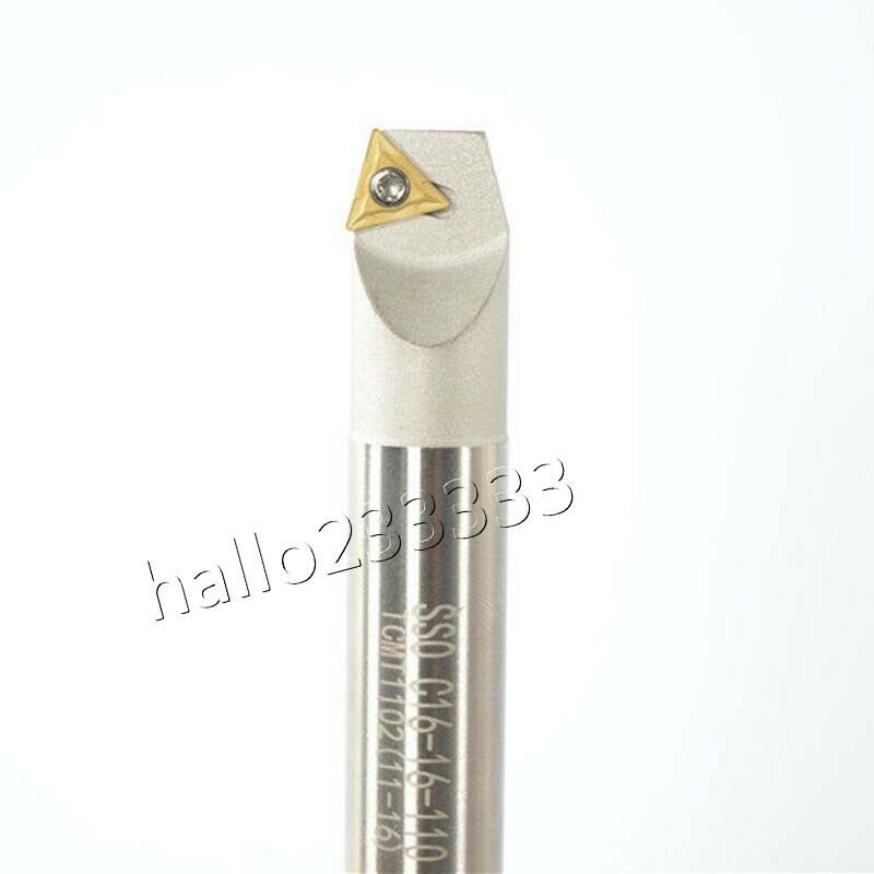 15°（11mm-16mm）SSO C16-16-110 CNC Chamfering drill tool holder For TCMT inserts