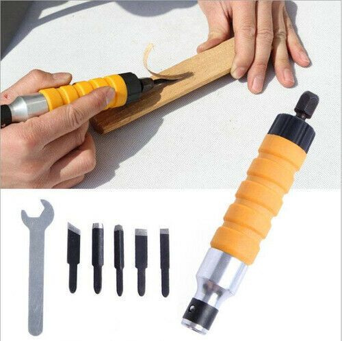Wood Chisel Carving Knives Wrench Flexible Electric Drill Shaft Hand Tool Set