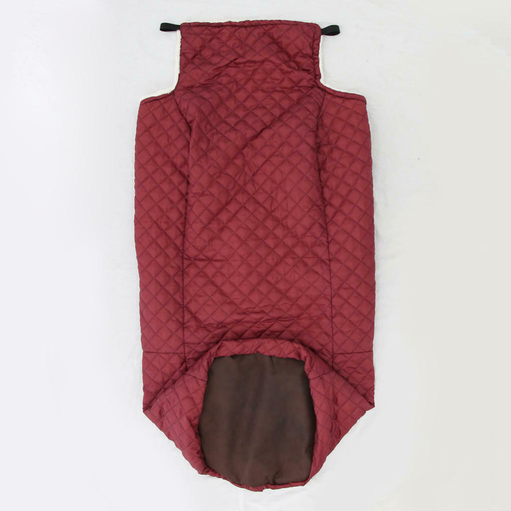 Thick Plush Fleece Lining Wheelchair Warmer Cover Windproof Adults Senior