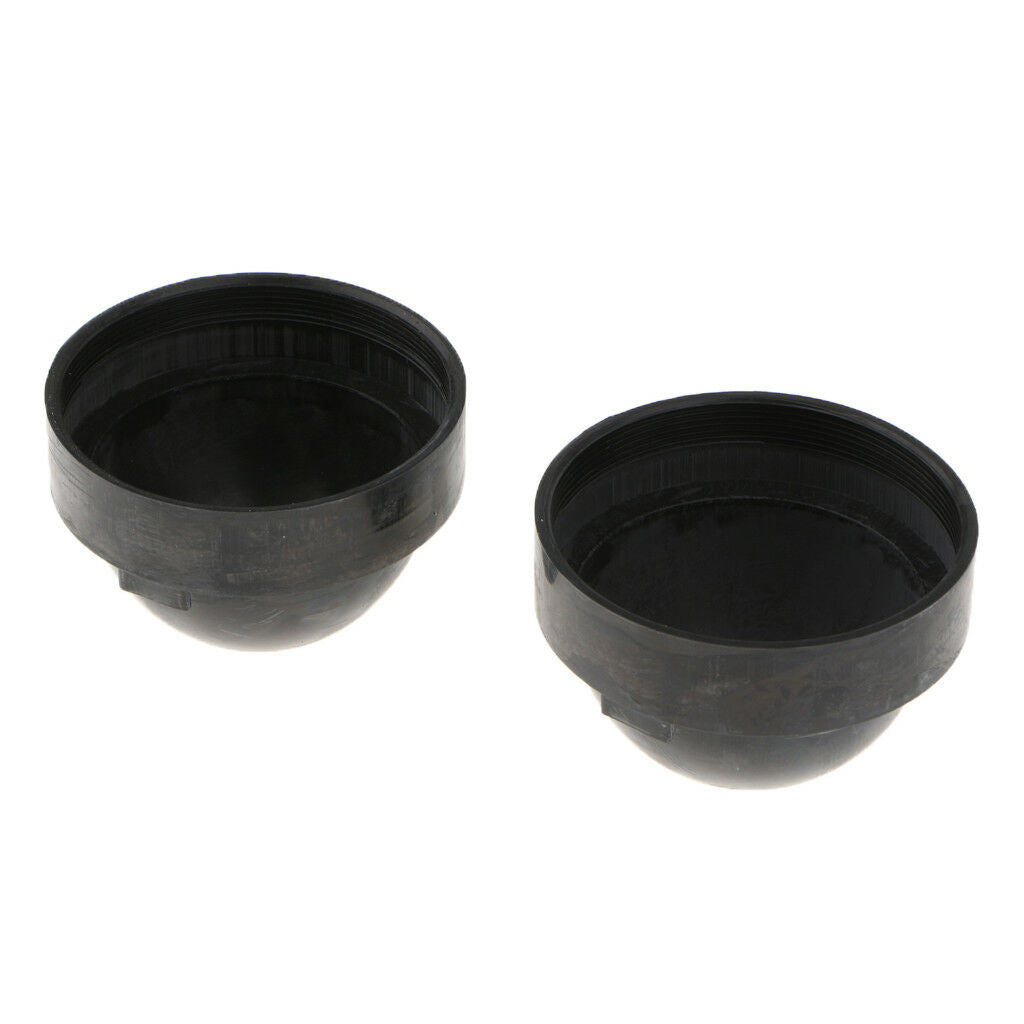 2pcs 85mm Rubber Housing Seal Cap Anti Dust Cover For Car Bulb HID Headlight