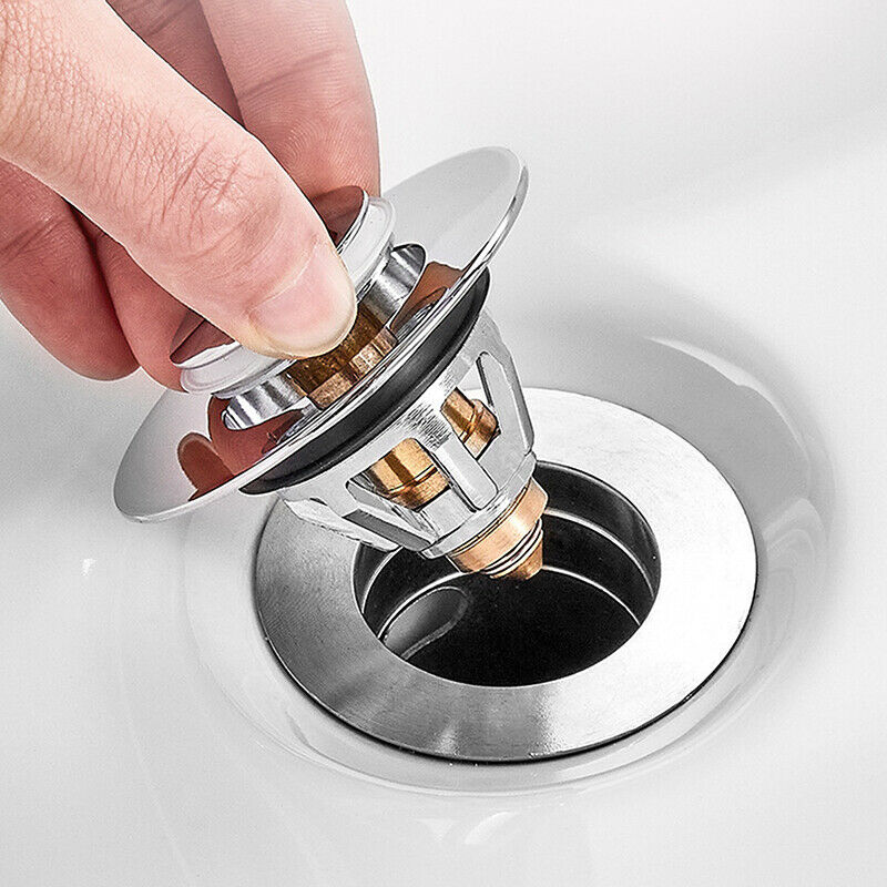 Universal Basin Pop-up Drain Filter Hair Catcher Bath Stopper Sink Strainer Plug