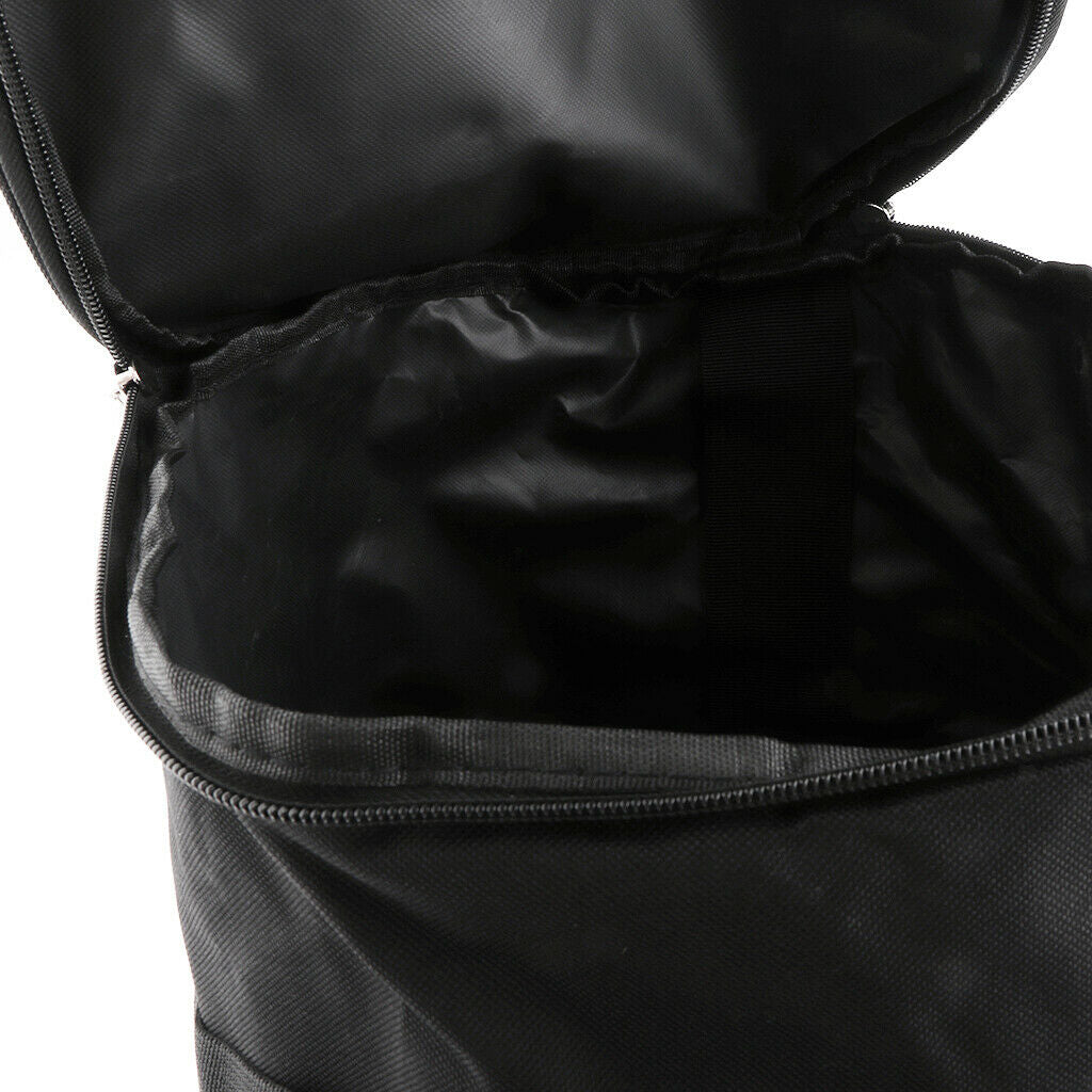 Round Bucket Bag Sports Basket Sports Tennis Balls Storage Handbag Black