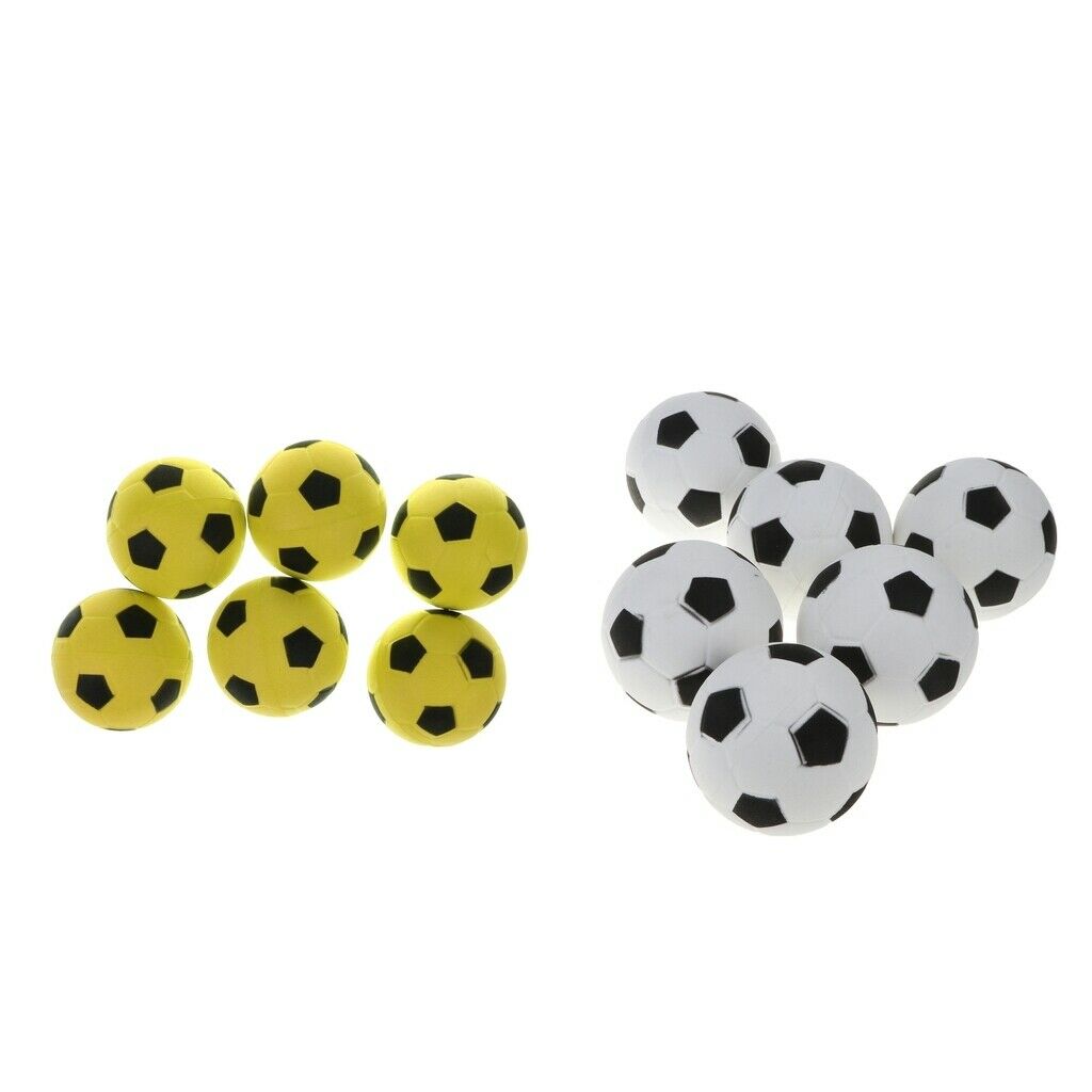 Pack 12 Soft Foam Sponge Bounce Soccer Balls Children Party Game Toys 2.4"
