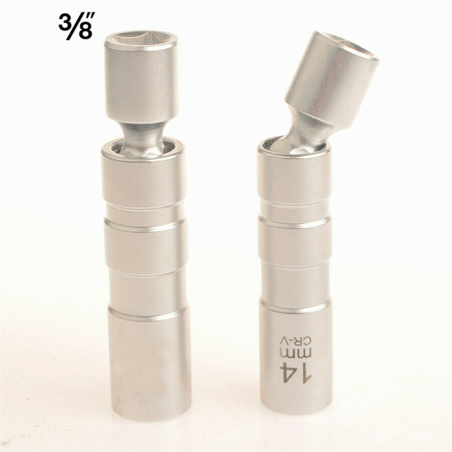 14MM Spark Plugs Socket Wrench Removal Tool 95mm Short Style Alloy Steel Car