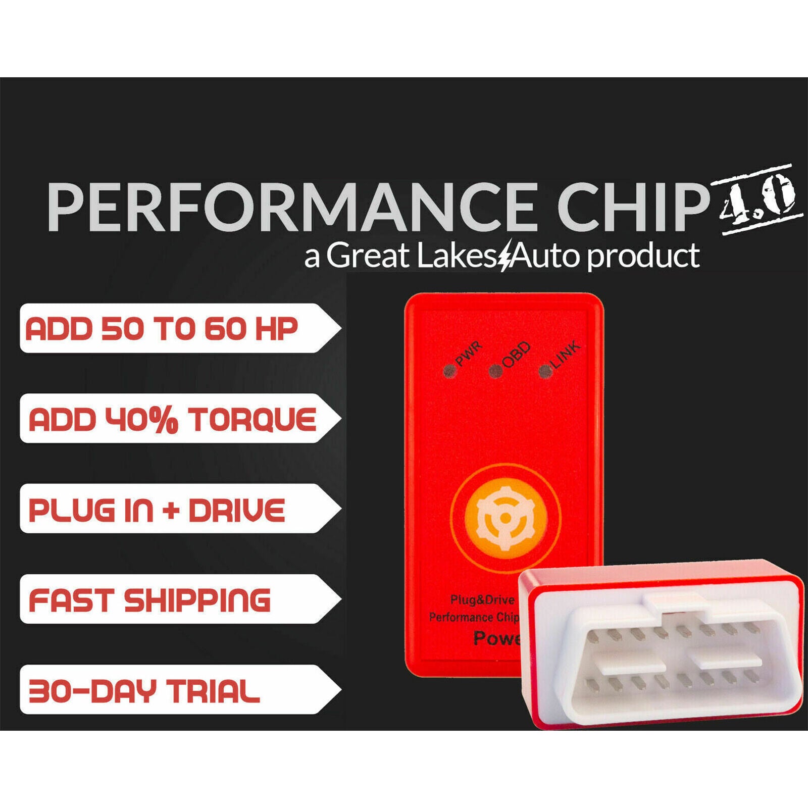 For Ford Mustang V6 3.7L 3.8L 4.0L OBD2 Performance Tuner Chip Power Programmer