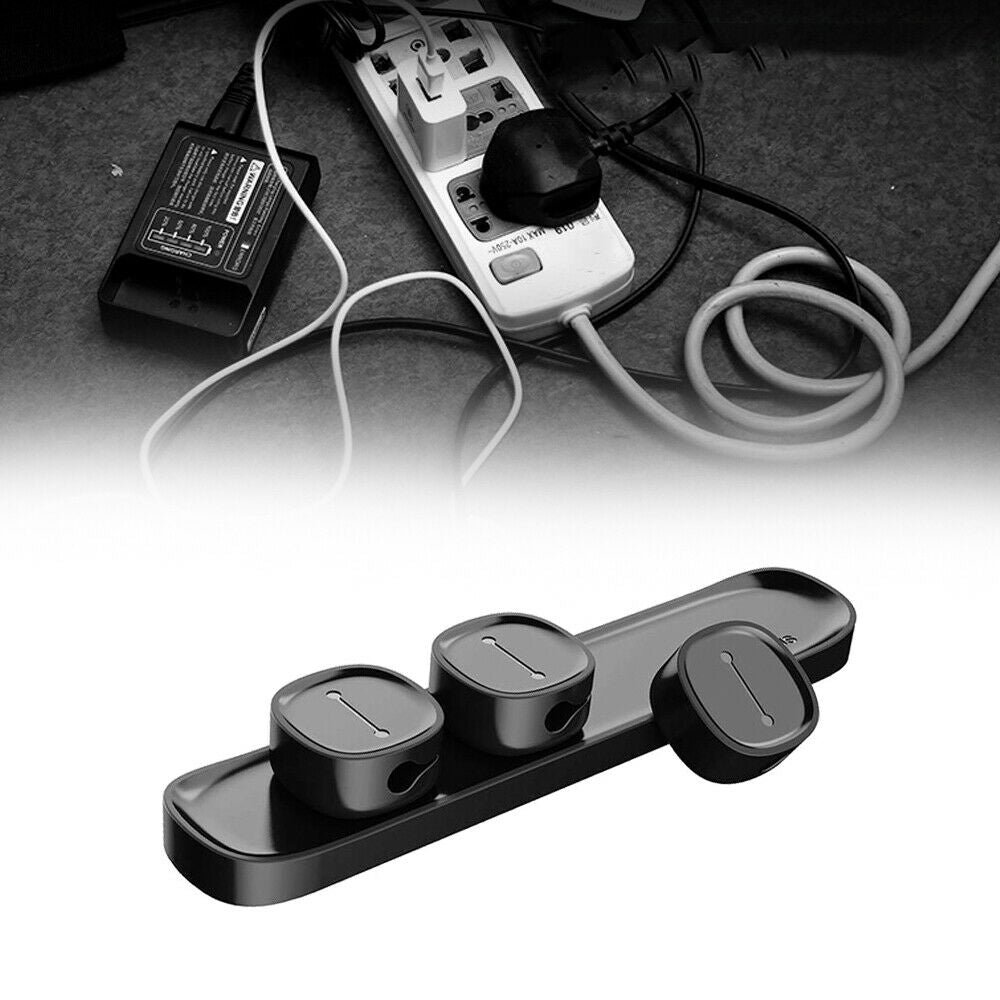 Magnetic Winder Clip Cord Organizer Lead Management Charger Cable Holder Baseus