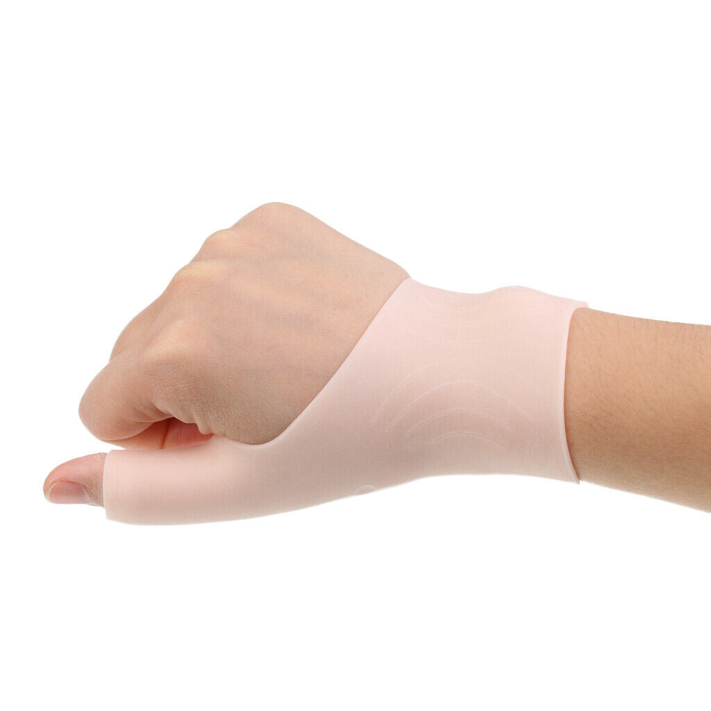 10 Pair Silicone Wrist Brace Wrap Thumb Support Arthritis Tendonitis Relief
