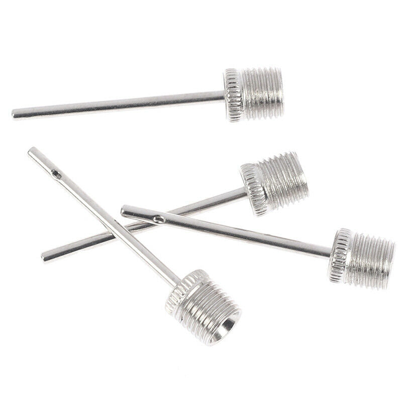 10PCS Stainless Steel Pump Pin Sports Ball Inflating Pump Needle For Footb NC
