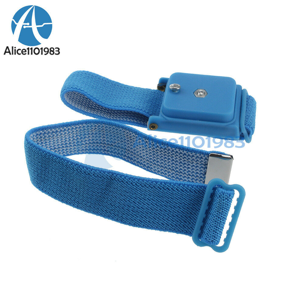 Anti Static Cordless Bracelet Electrostatic ESD Discharge Cable Band Wrist Strap