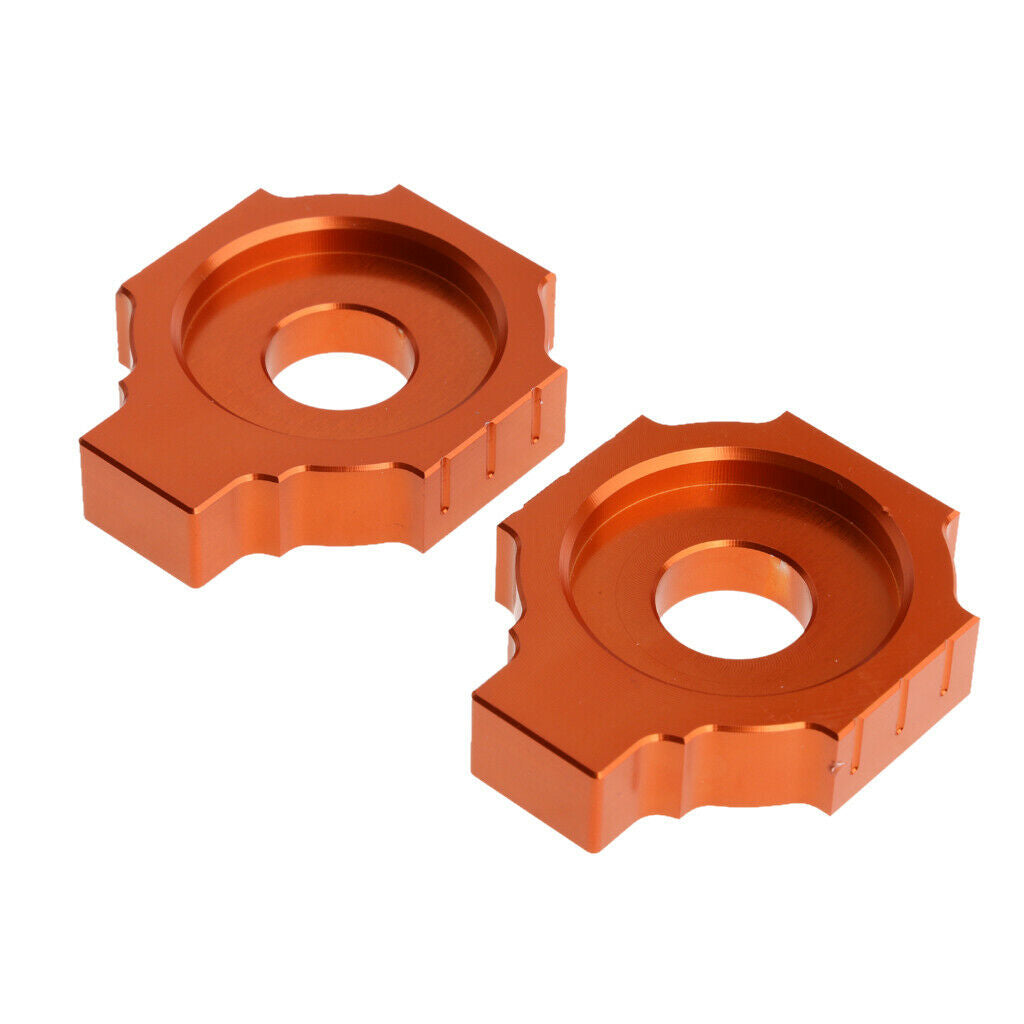 Motorcycle Rear Axle Spindle Chain Adjuster Blocks for    125/200/390