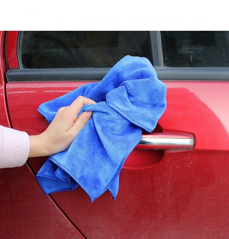 5PCS 30*30cm Microfiber Car Cleaning Towels Washing Home Cleaning Small Towels