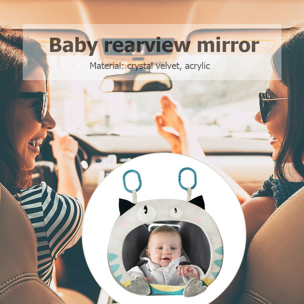 Adjustable Wide Angle Car Baby Seat Rearview Mirror Safety Mirror Monitor @