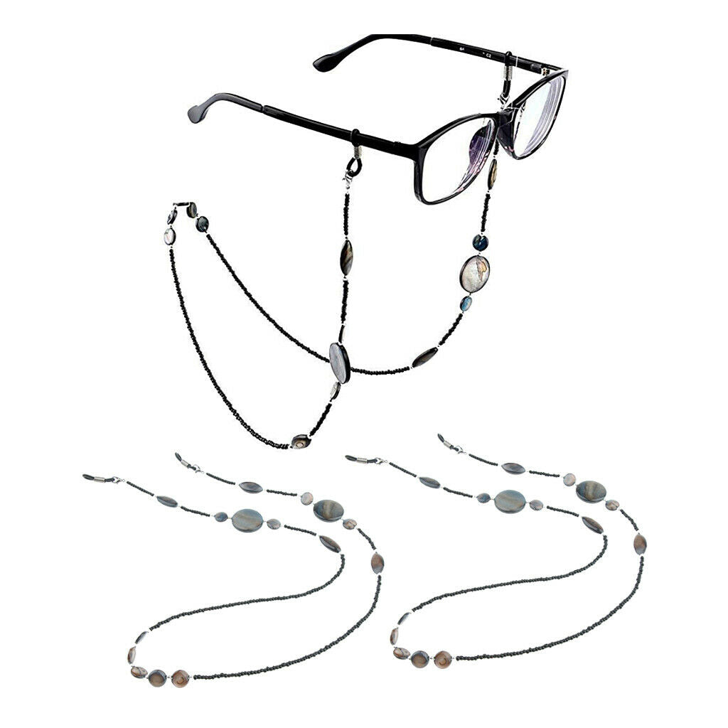 2X Anti Slip Spectacles Sports Strap Cord Eyeglass Sunglass Rope Retainers