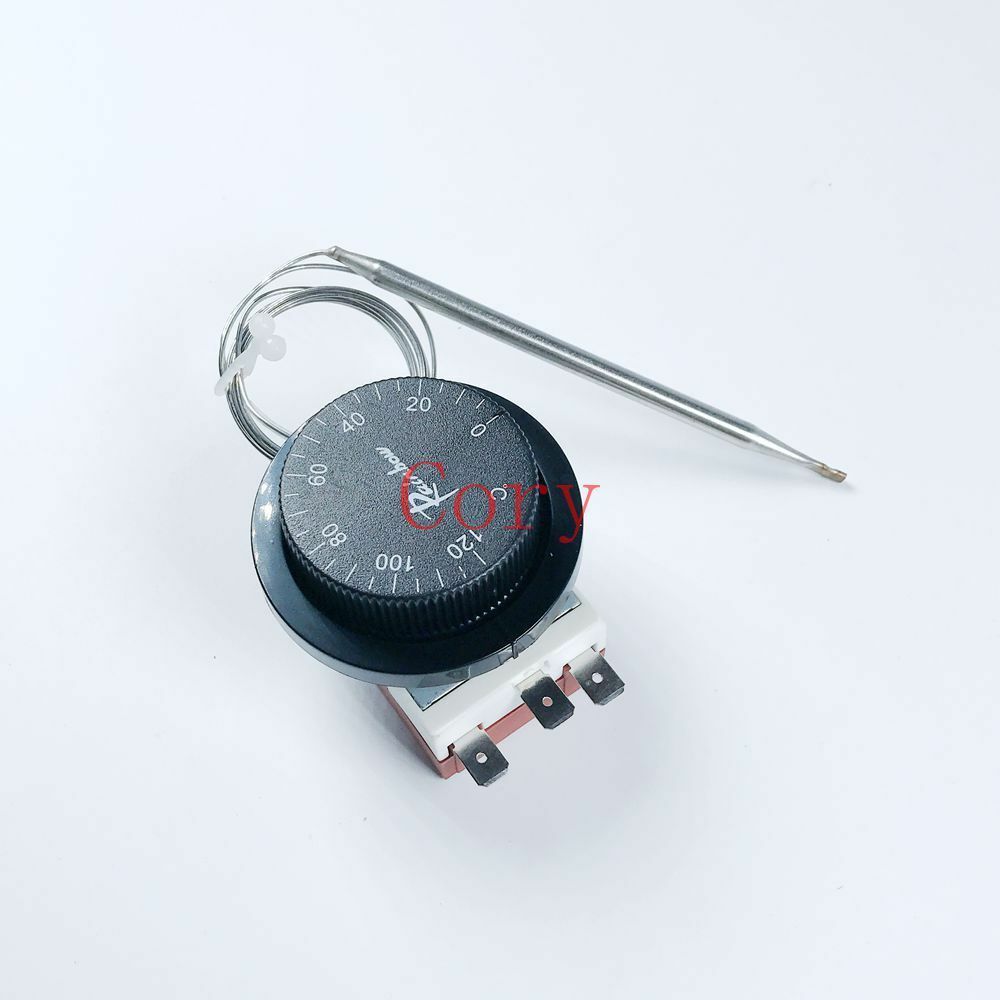 1pcs 0-120 Degree Celsius ENC ENO Temperature Control Switch Thermostat 250V 20A