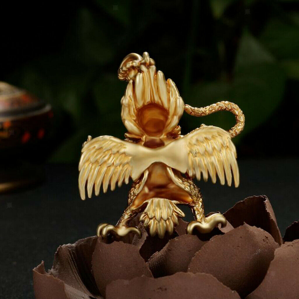 Metal Thai Garuda Handmade Charm Necklace Pendant Collectibles Accessory