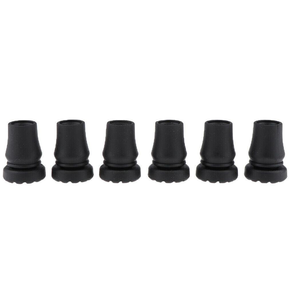 6x Trekking Poles Trekking Poles Trekking Poles Spare Rubber Caps