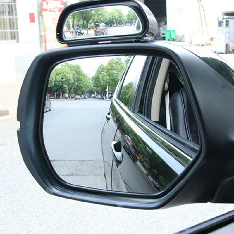 Blind Spot Mirror Car Reverse Parking Wide Angle Convex Rear View Mir JD