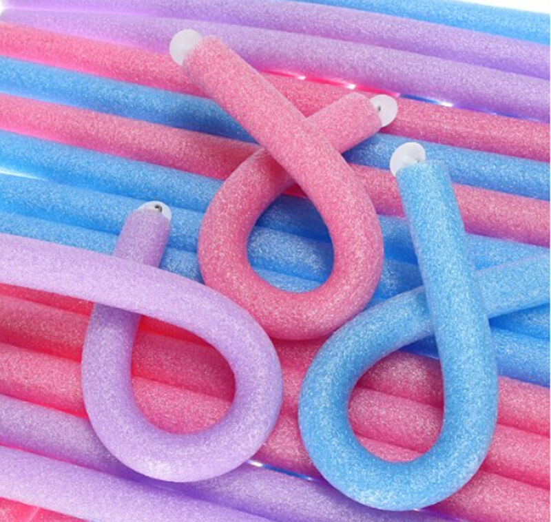 HOT 5Pcs Curler Makers Foam Bendy Twist Curls Tool DIY Trendy Hair Rolljo`Y1
