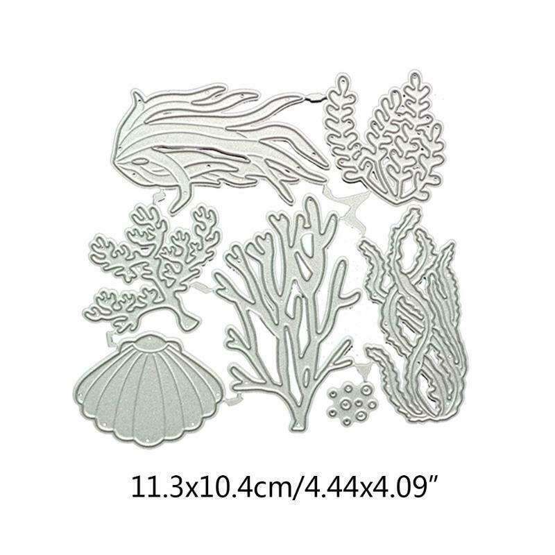 Aquatic Plants Metal Cutting Dies Stencil DIY Scrapbooking Album Paper Card Mold
