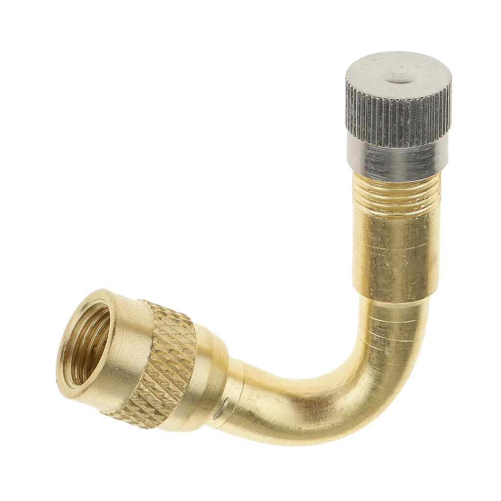 3Pcs Motorcycle Car Brass Tire Valve Stem Extension Replacement Parts 35mm