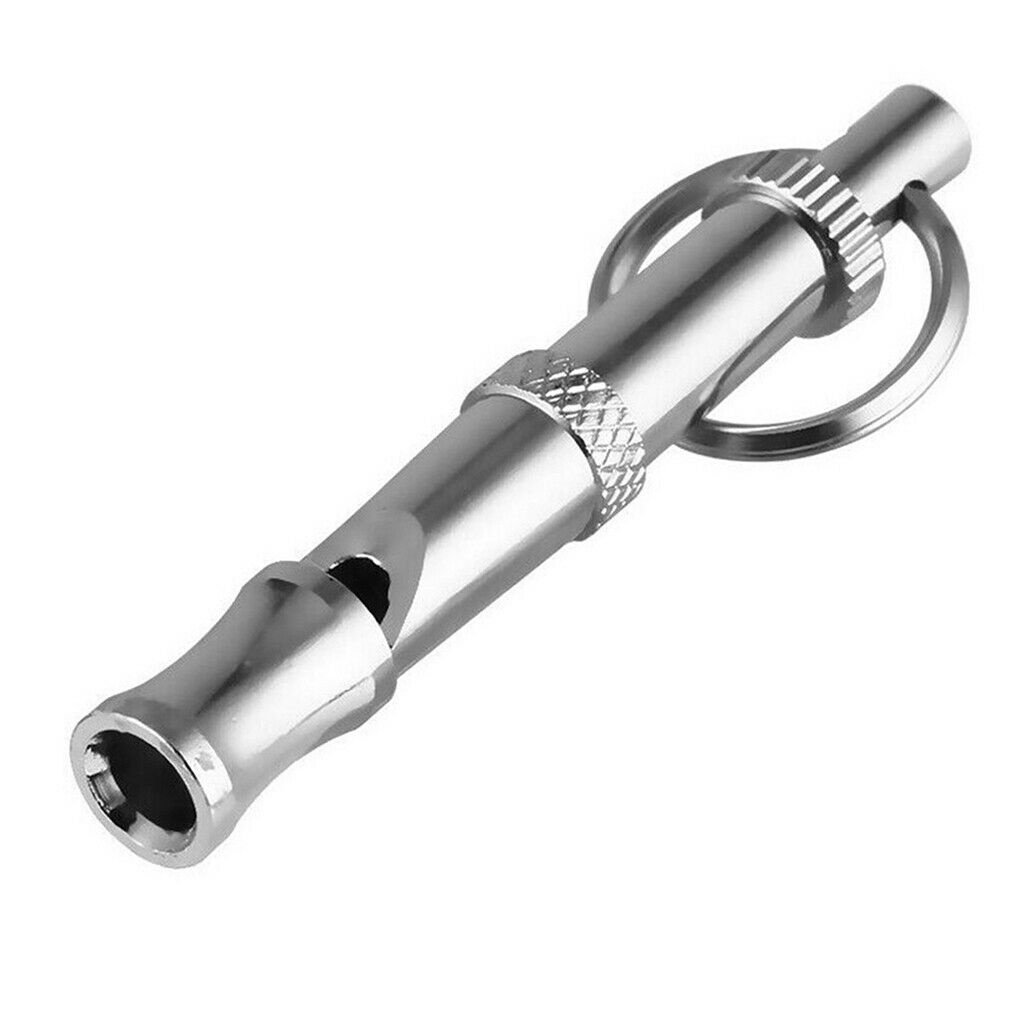 Supersonic Sound Silent Dog Pet Puppy Cat  Training Whistle Metal