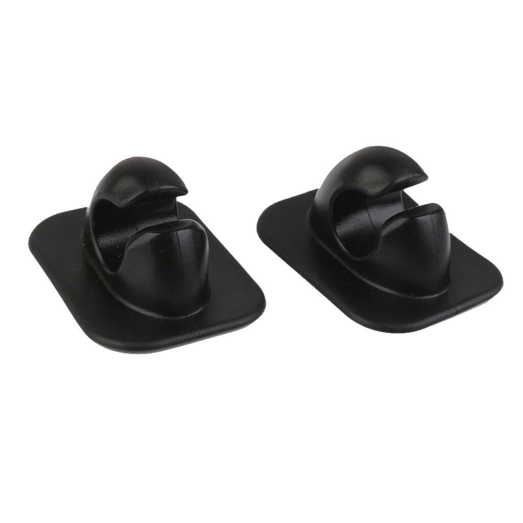 2Pcs PVC Paddle Hooks Holder For Fishing Boat