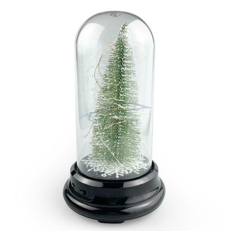 1 Piece Plastic Polishing Christmas Gift Tree Decoration Lights With USB Cable