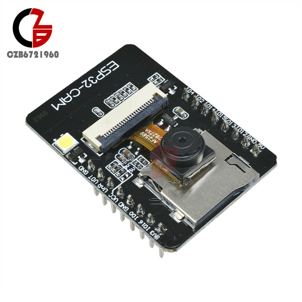 2PCS ESP32-CAM ESP32 Bluetooth WIFI Development Board 5V W/ OV2640 Camera Module