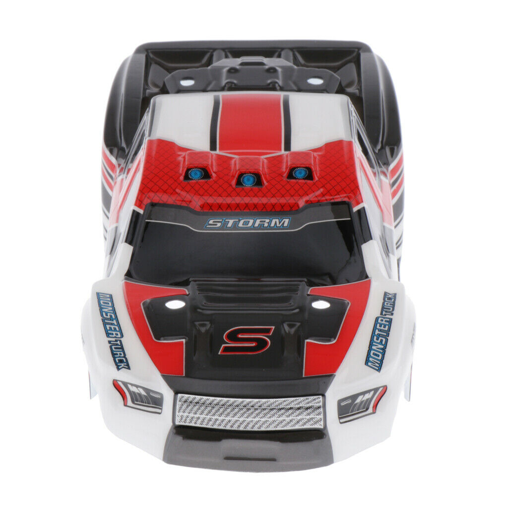 Racing RC Car Body Shell Part Exquisite Workmanship Design 18301 Red Plastic