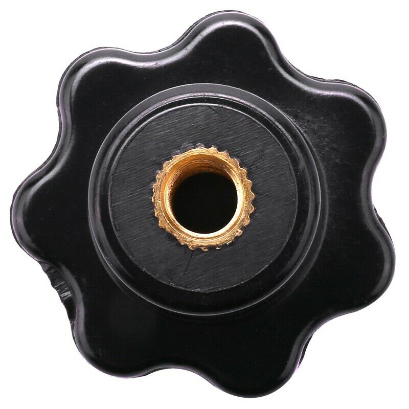 3Pcs M6 Hand Adjusting Nut /Bakelite Star Type Plastic Head Handle Nuts Wood PM3