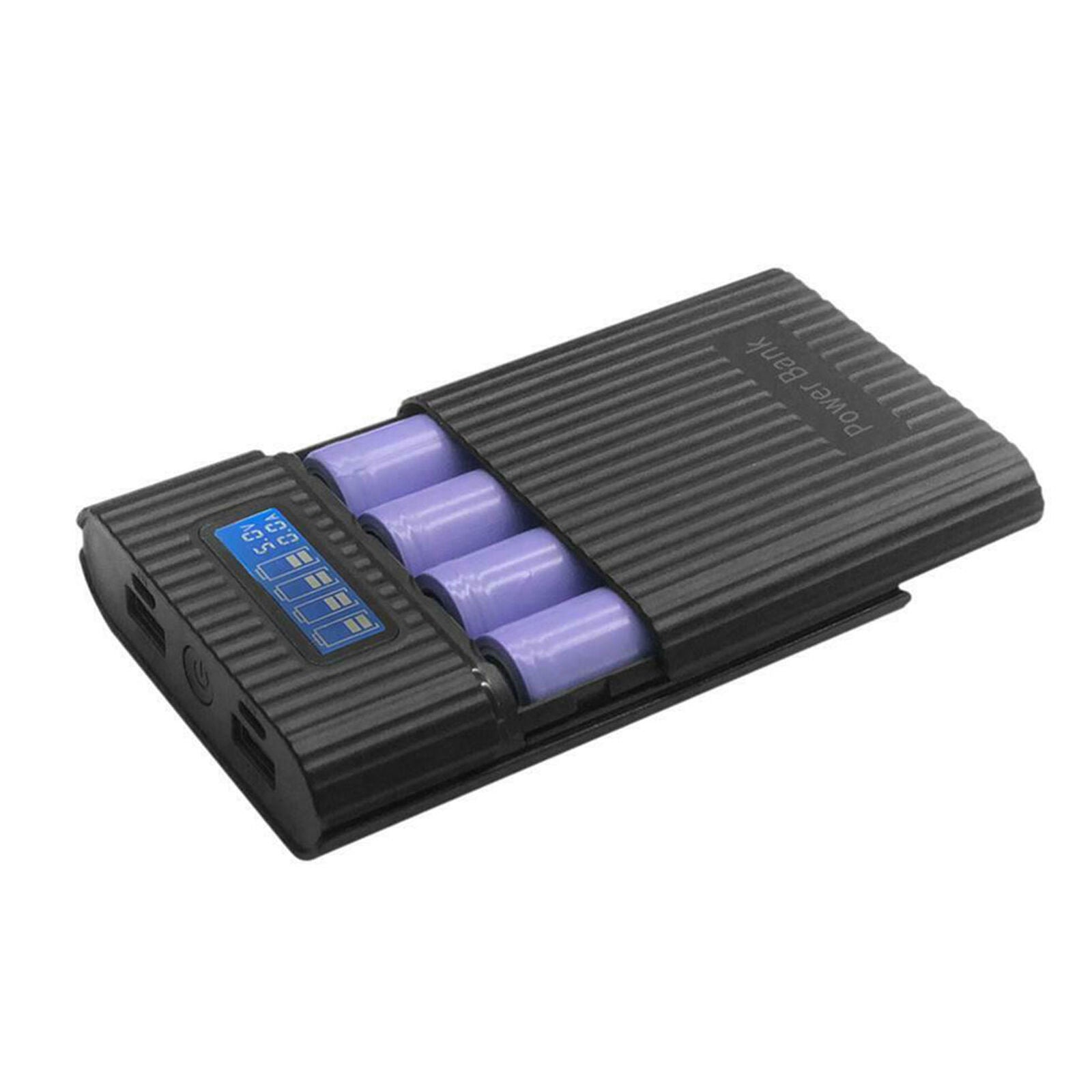 Four Slots 18650 Charger Power Box Digital Display Mobile Power Fast Charger