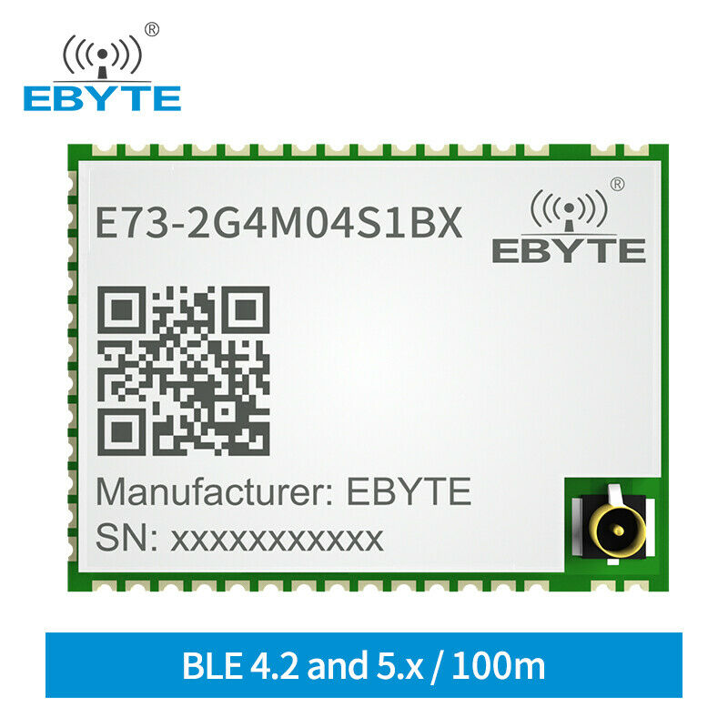 nRF52832 Bluetooth Module E73-2G4M04S1BX SMD 2.4GHz BLE5.0 IPEX connector module