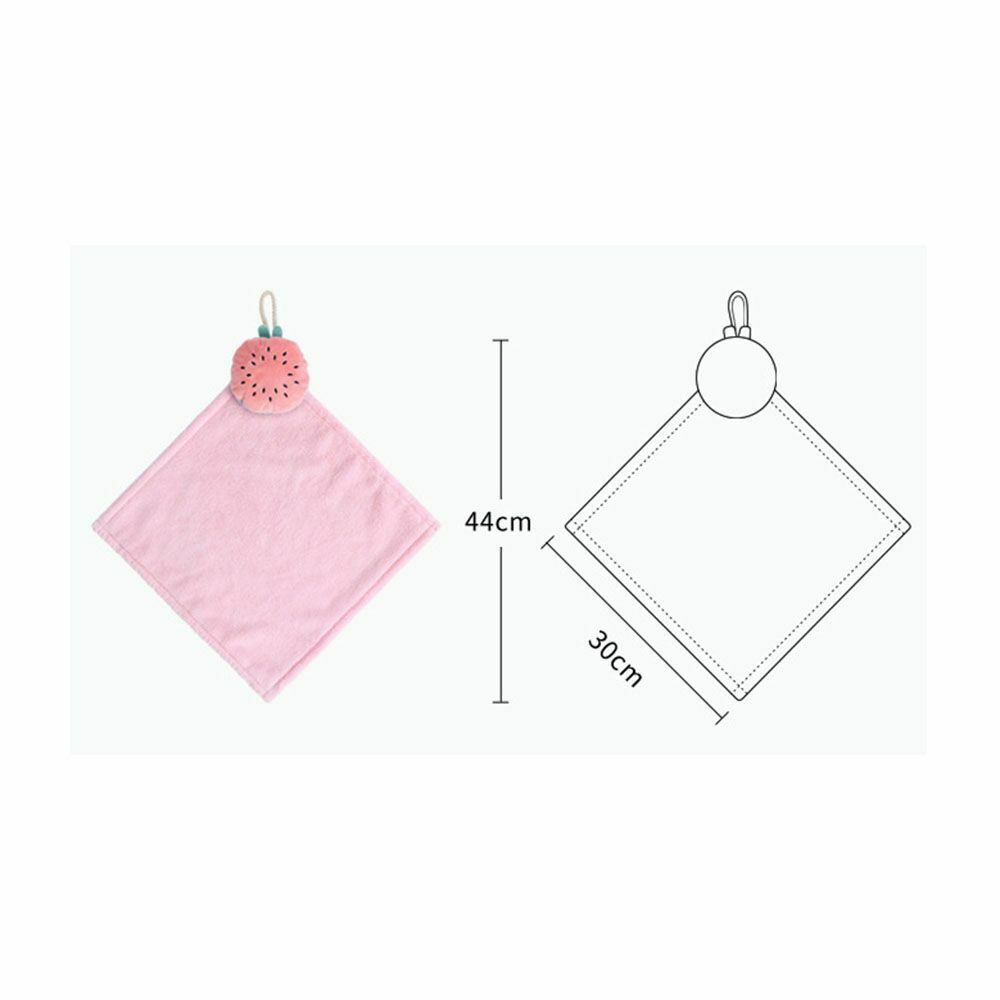 Quick-drying Soft Cloth Hand Towel Coral Velvet Hanging Towel Absorbent Cloth