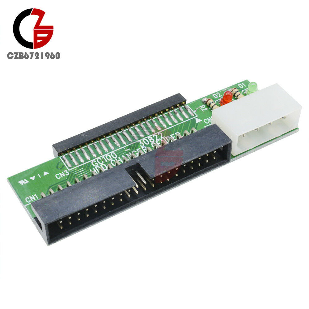 PATA/IDE To Serial ATA SATA Card Adapter Converter For HDD DVD 40Pin 2.5 to 3.5"