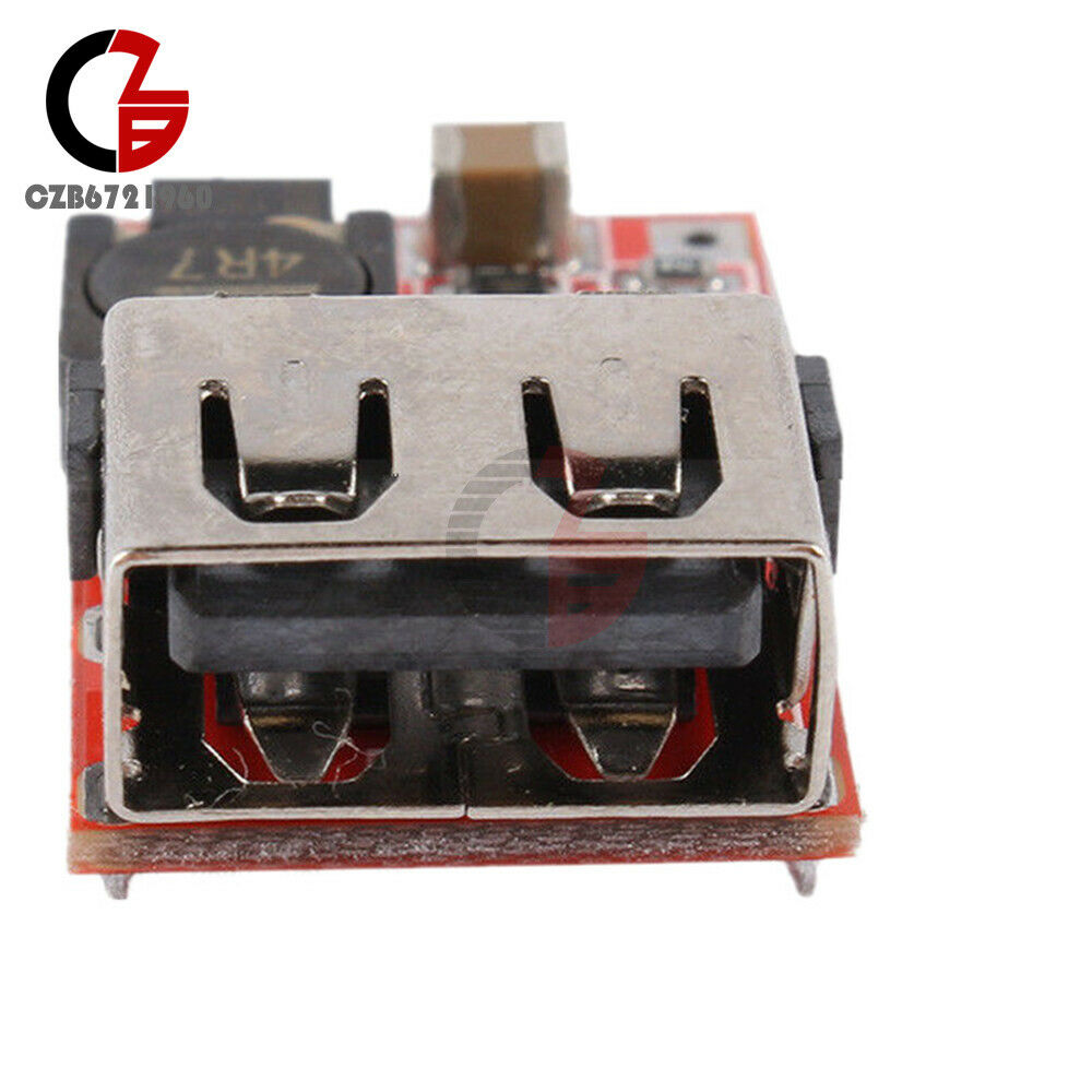 10PCS 6V-24V 12V/24V to 5V 3A CAR USB Charger DC Buck Step-Down Converter Module