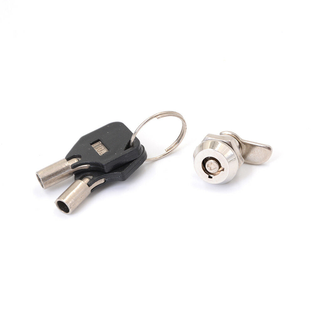 Zinc alloy Cam Lock File Cabinet Mailbox Desk Drawer Cupboard Locker Lock  B XC