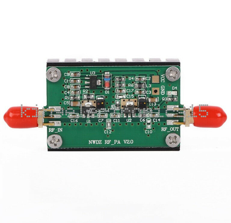1X 2MHZ-700MHZ RF Power Amplifier 3W HF VHF UHF FM Transmitter For Ham Radio